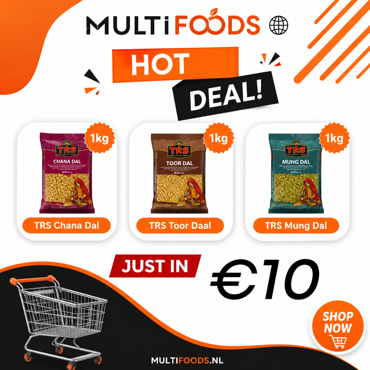 Lentils hot deal 1kg(3packets)