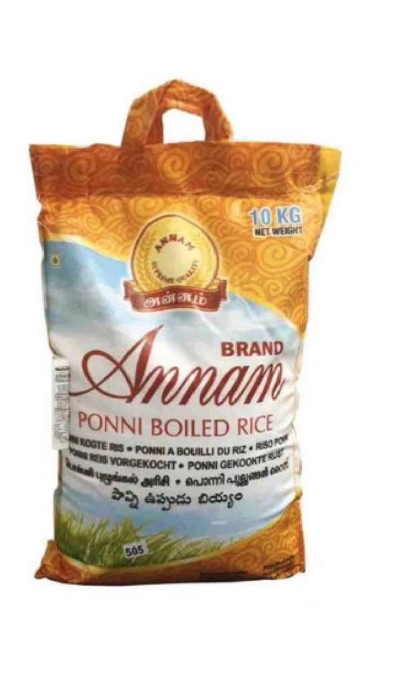 Annam Ponni Boiled Rice 10kg