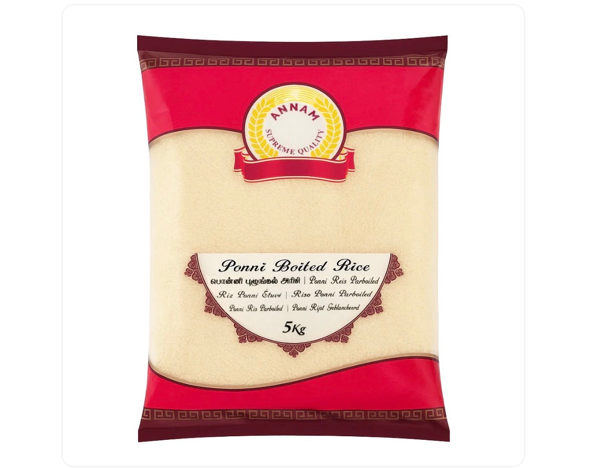 Annam Ponni Boiled Rice 5kg