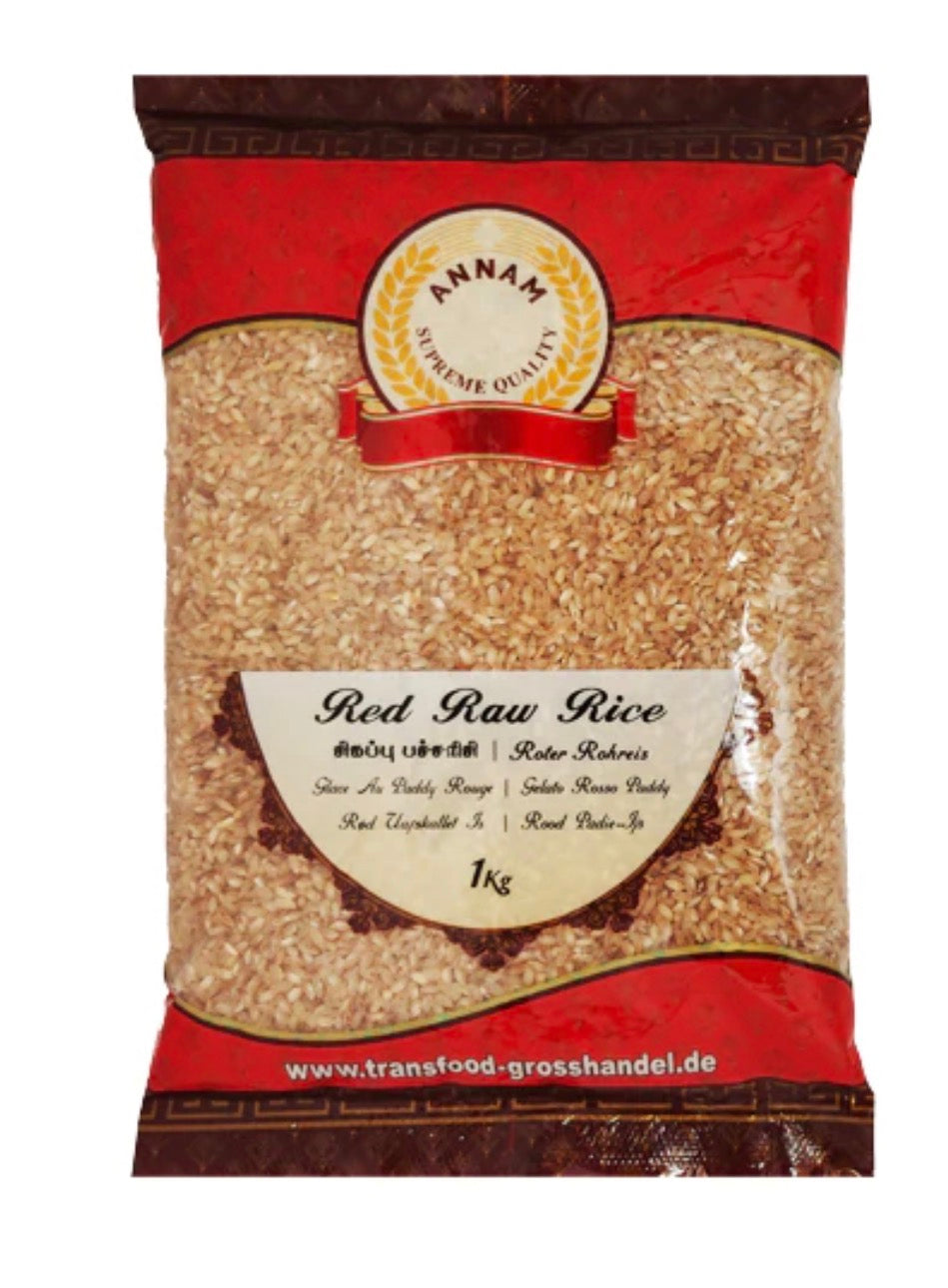 Annam Red Raw Rice Polished 1kg