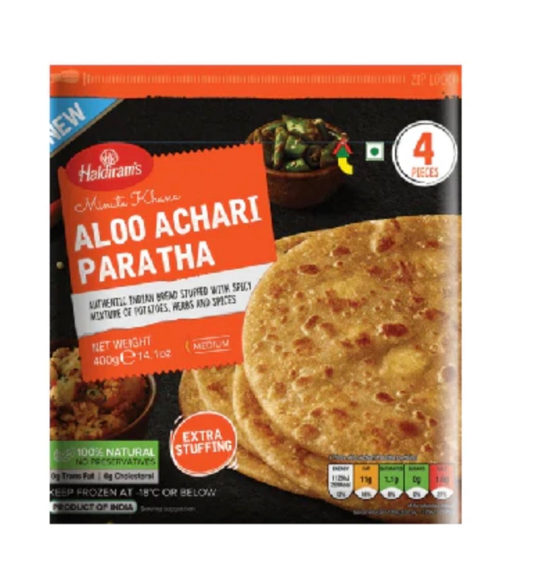 Haldiram's  Frozen Aloo Achari Paratha 400g