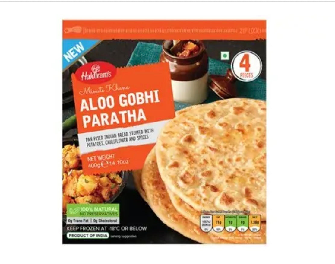 Haldiram's  Frozen Aloo Gobhi Paratha 400g