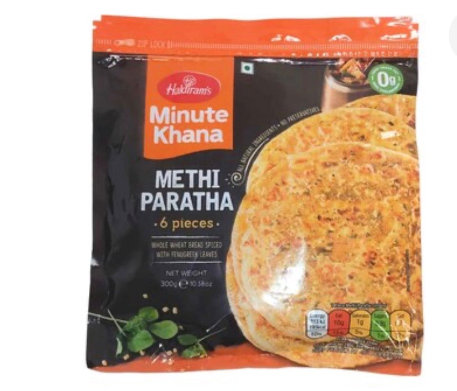 Haldiram's - Frozen Methi Paratha 300g