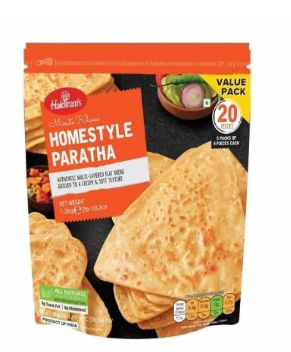 Haldiram's Frozen Home Style Paratha Value Pack 1.2Kgs