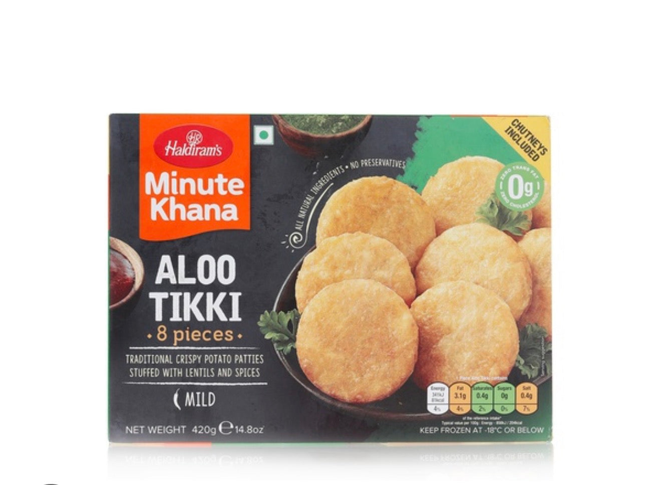 Haldiram's Frozen Aloo Tikki 420g