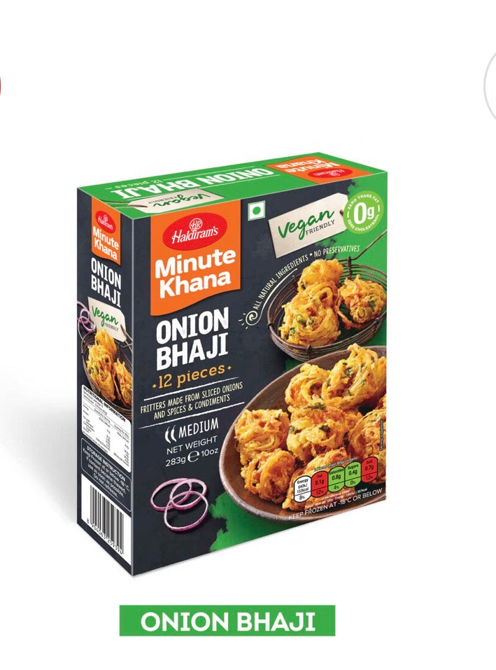Haldiram's Frozen Onion Bhaji 283g