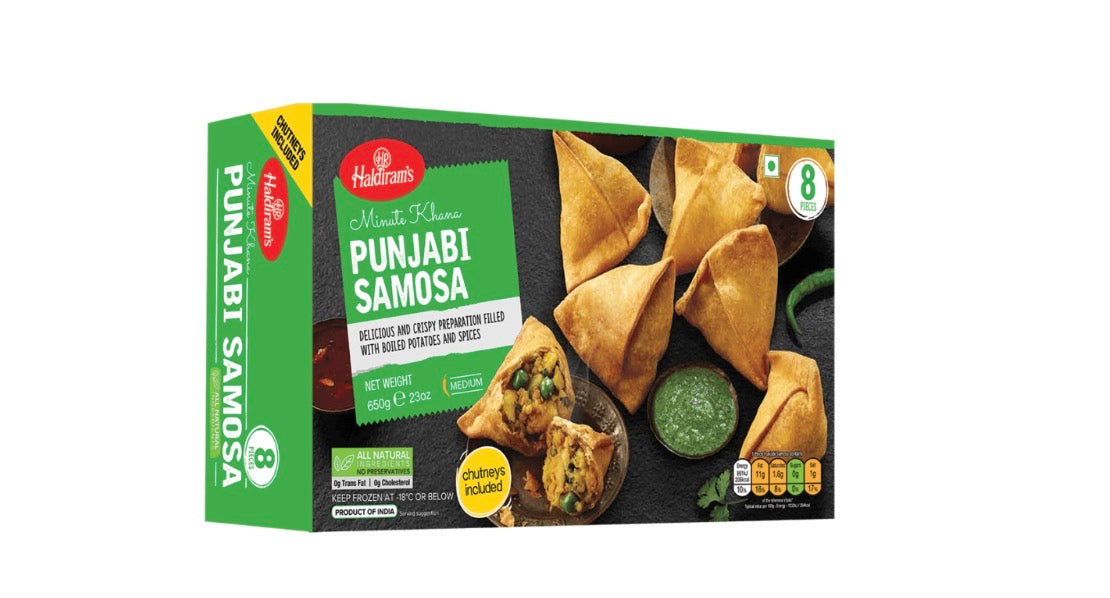 Haldiram's  Frozen Punjabi Samosa Vegan 650g