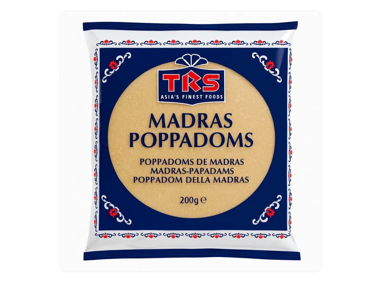 TRS Madras Plain Papad  200g