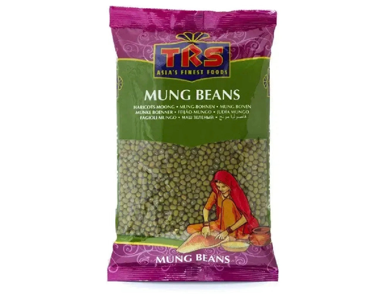 TRS Mung / Moong Beans Whole 1Kg