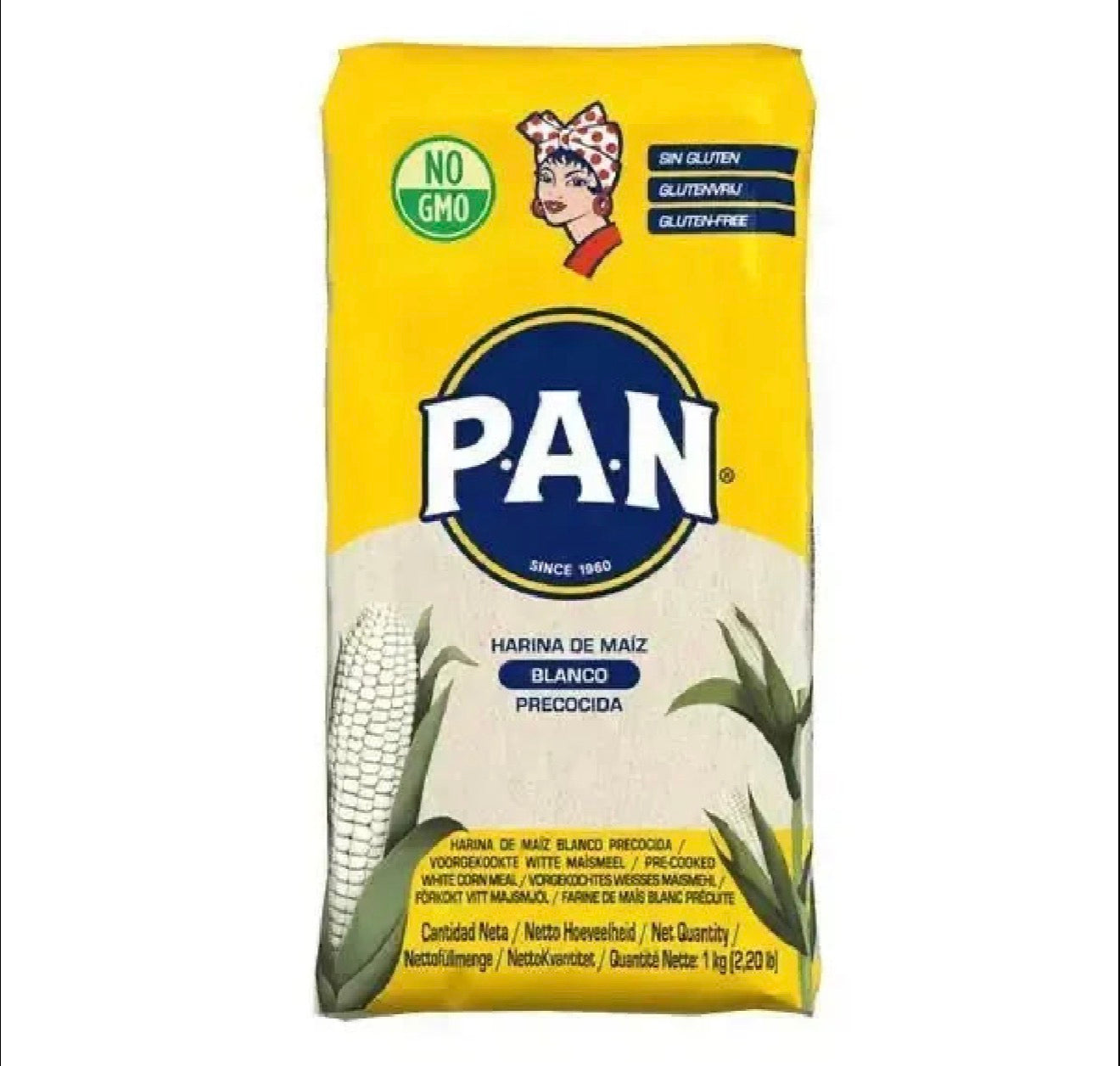 HARINA PAN Mais (Maize) Flour White   1Kg