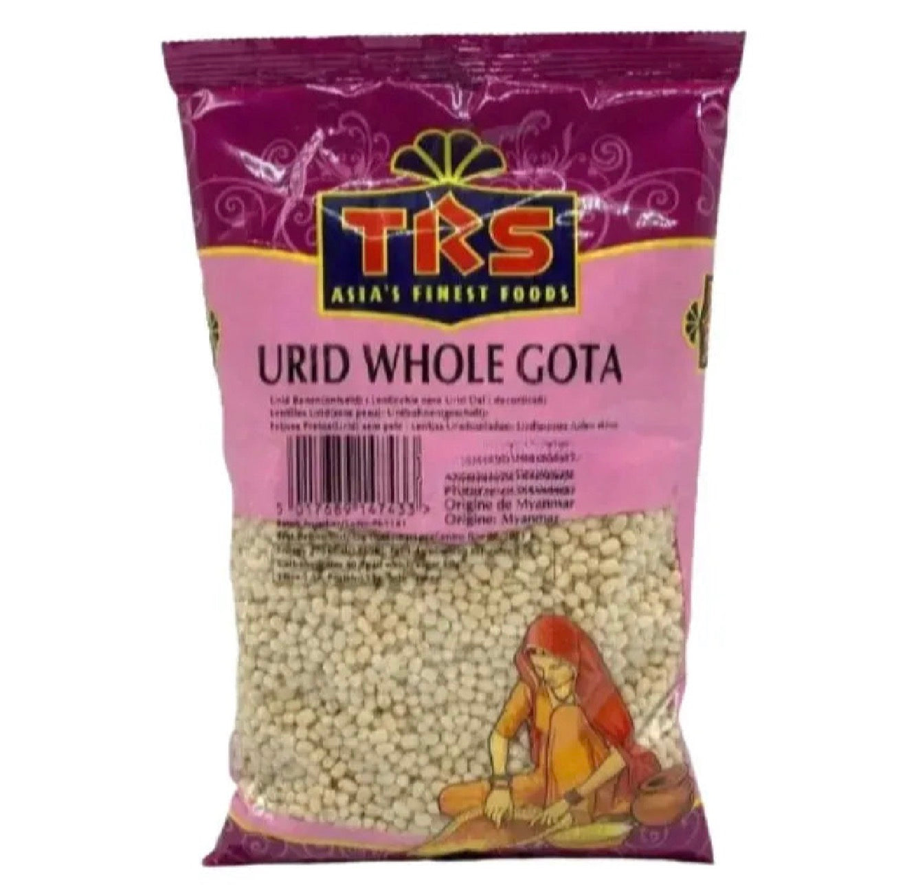 TRS Urid Whole Gota 2Kgs