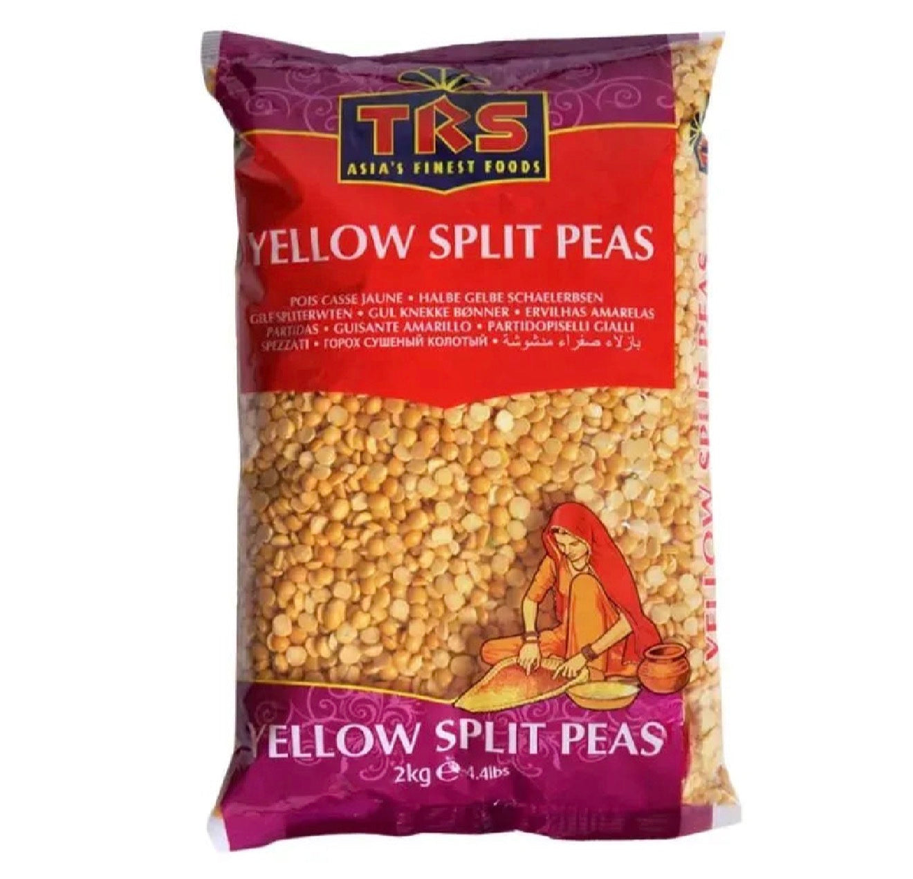TRS Yellow Spilt Peas 2Kgs