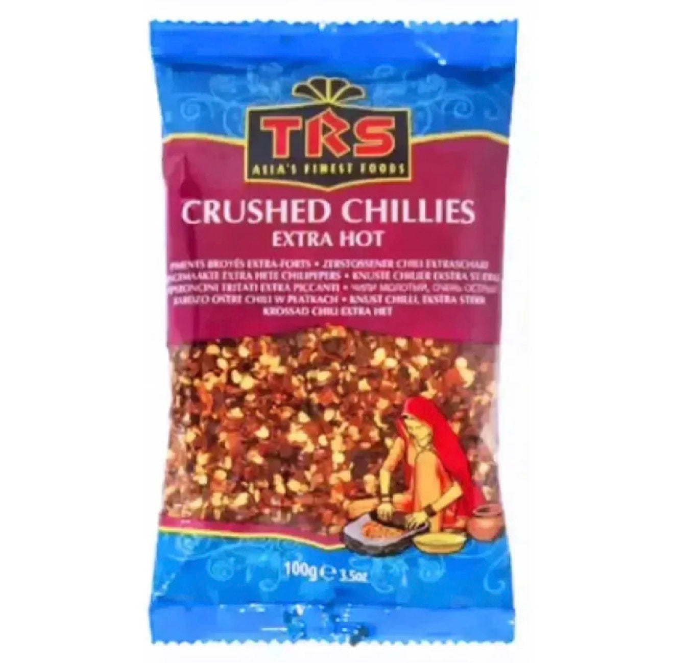 TRS Chillies Crushed Extra Hot  100g