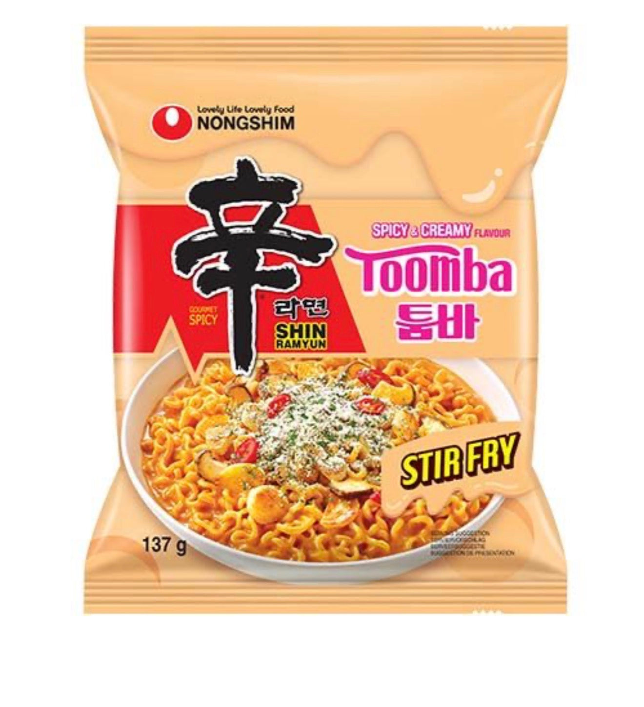 NONGSHIM  Instant Noodles Shin Ramyun Toomba 137g