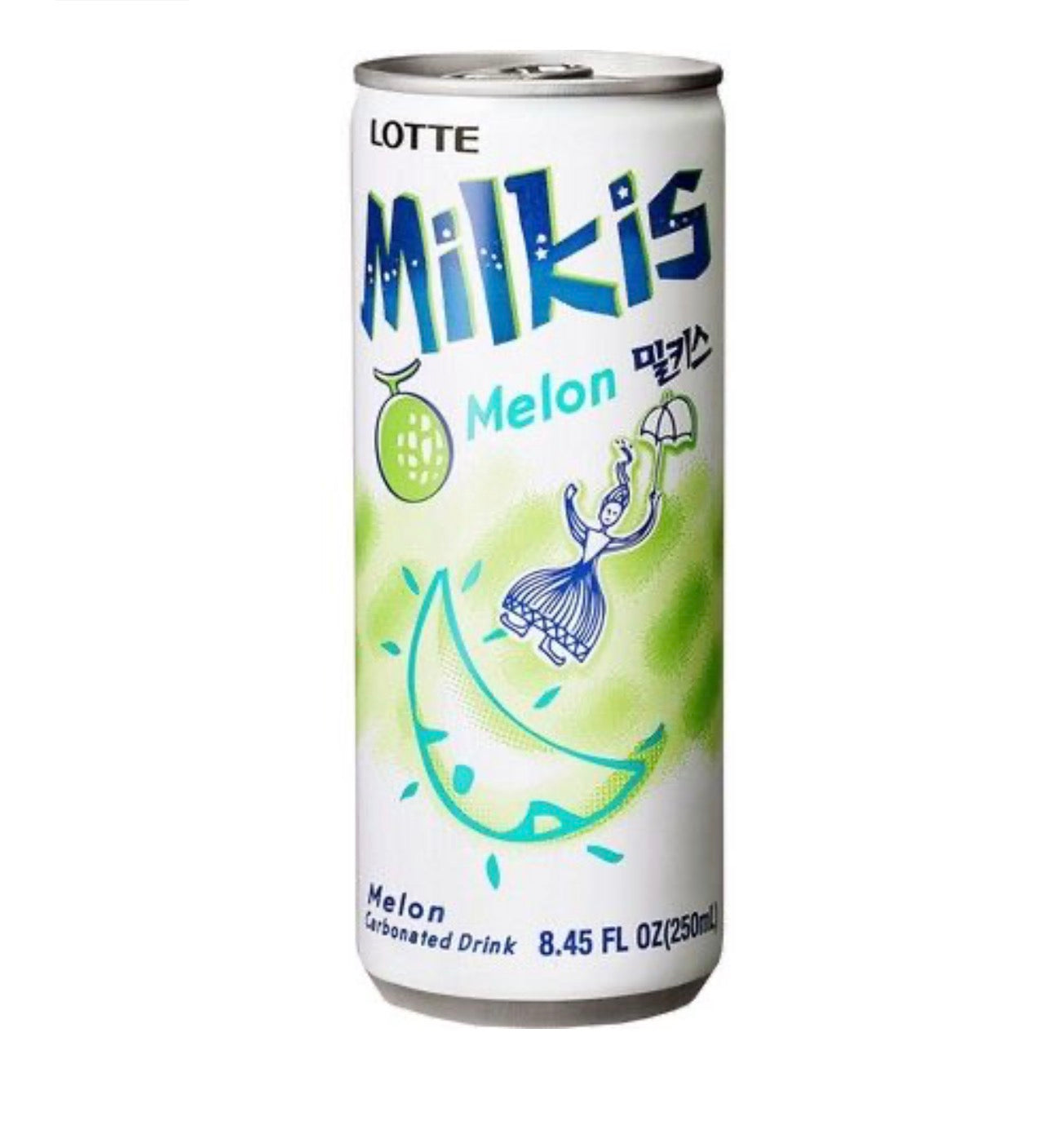 LOTTE  Milkis Soft Drink Melon Can 250ml