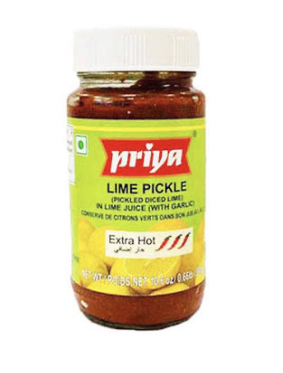 Priya Extra Hot Lime Pickle (with Garlic) 300g