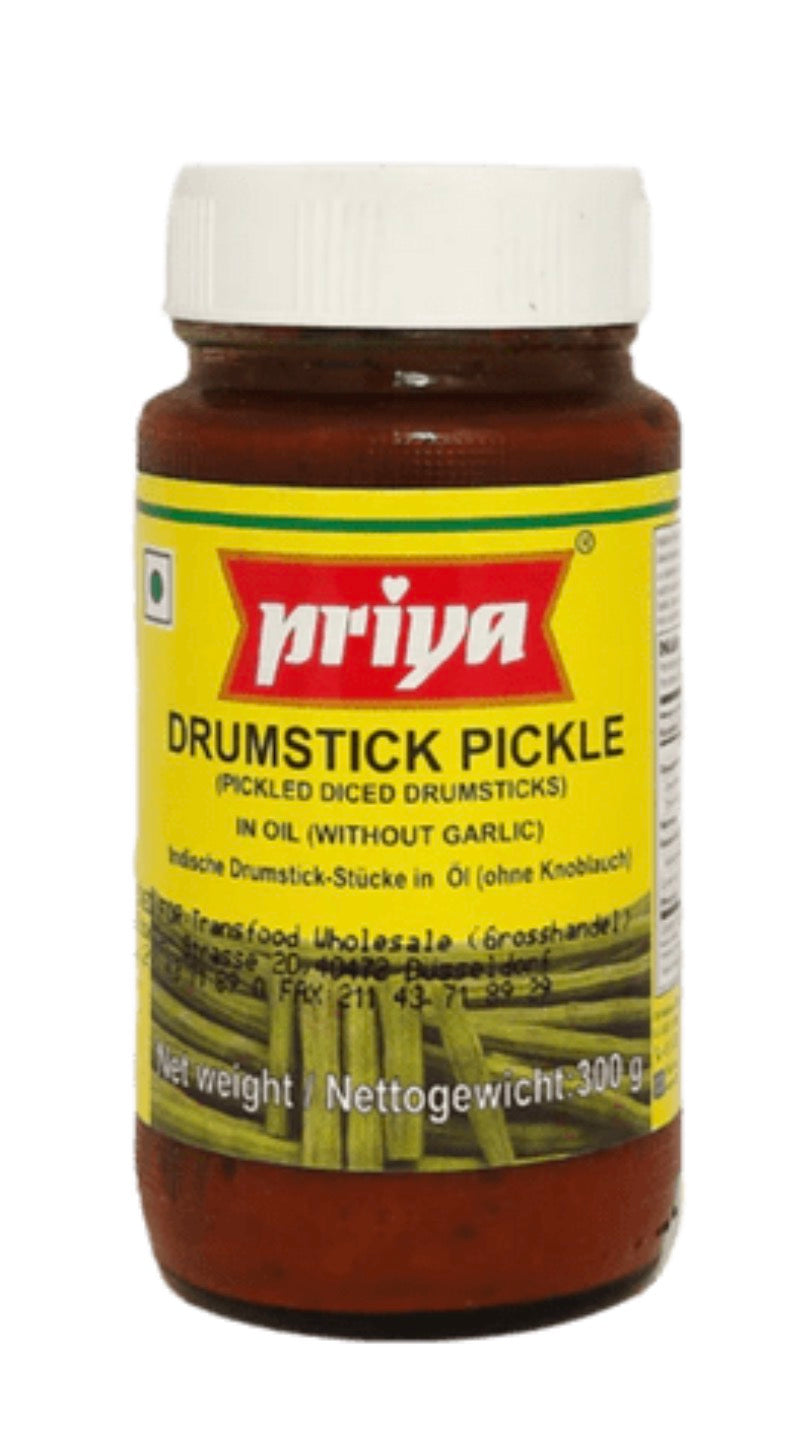 Priya Drum Stick Pickle (Without Garlic) 300g
