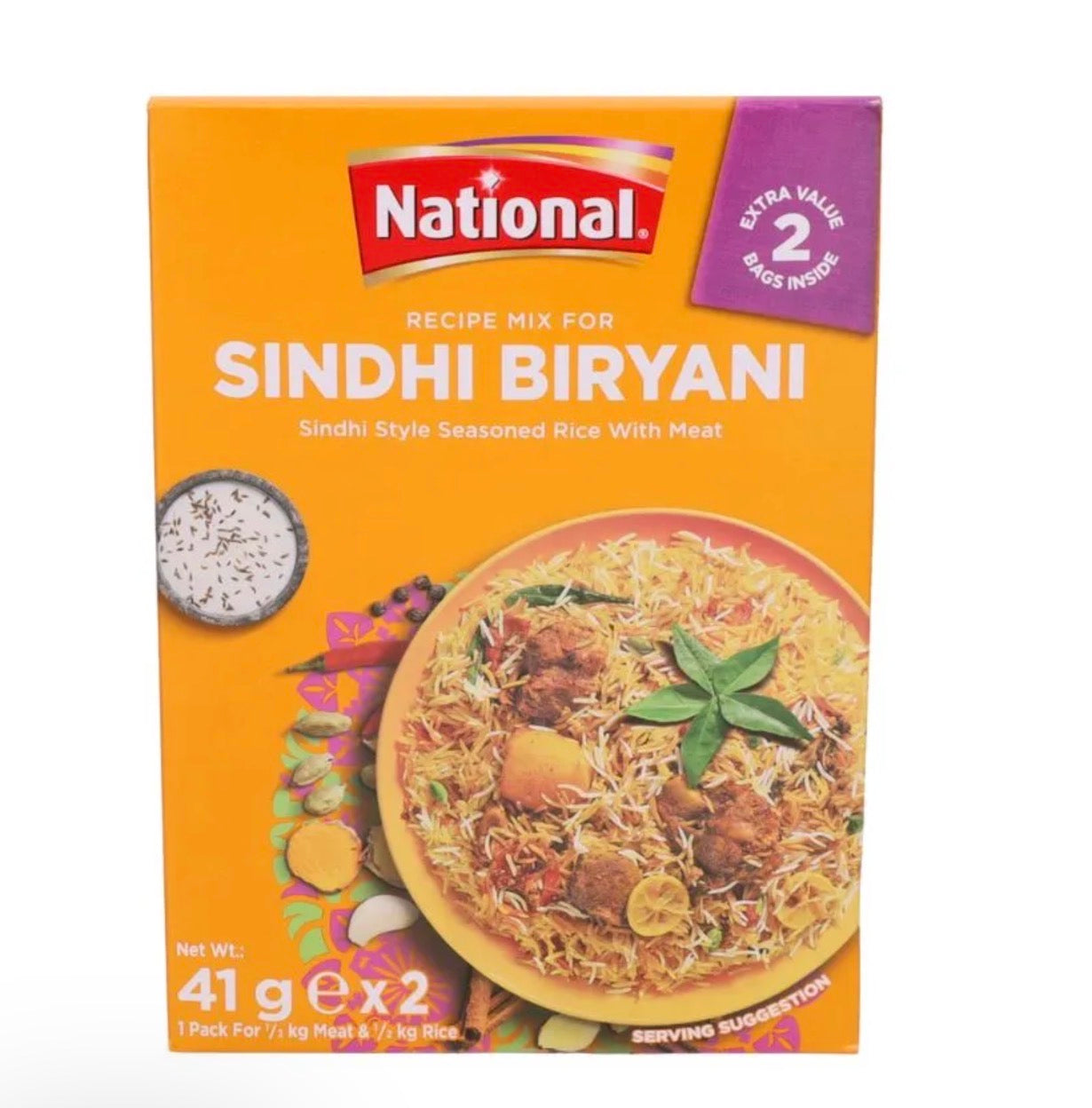National Sindhi Biryani Mix 82 gr