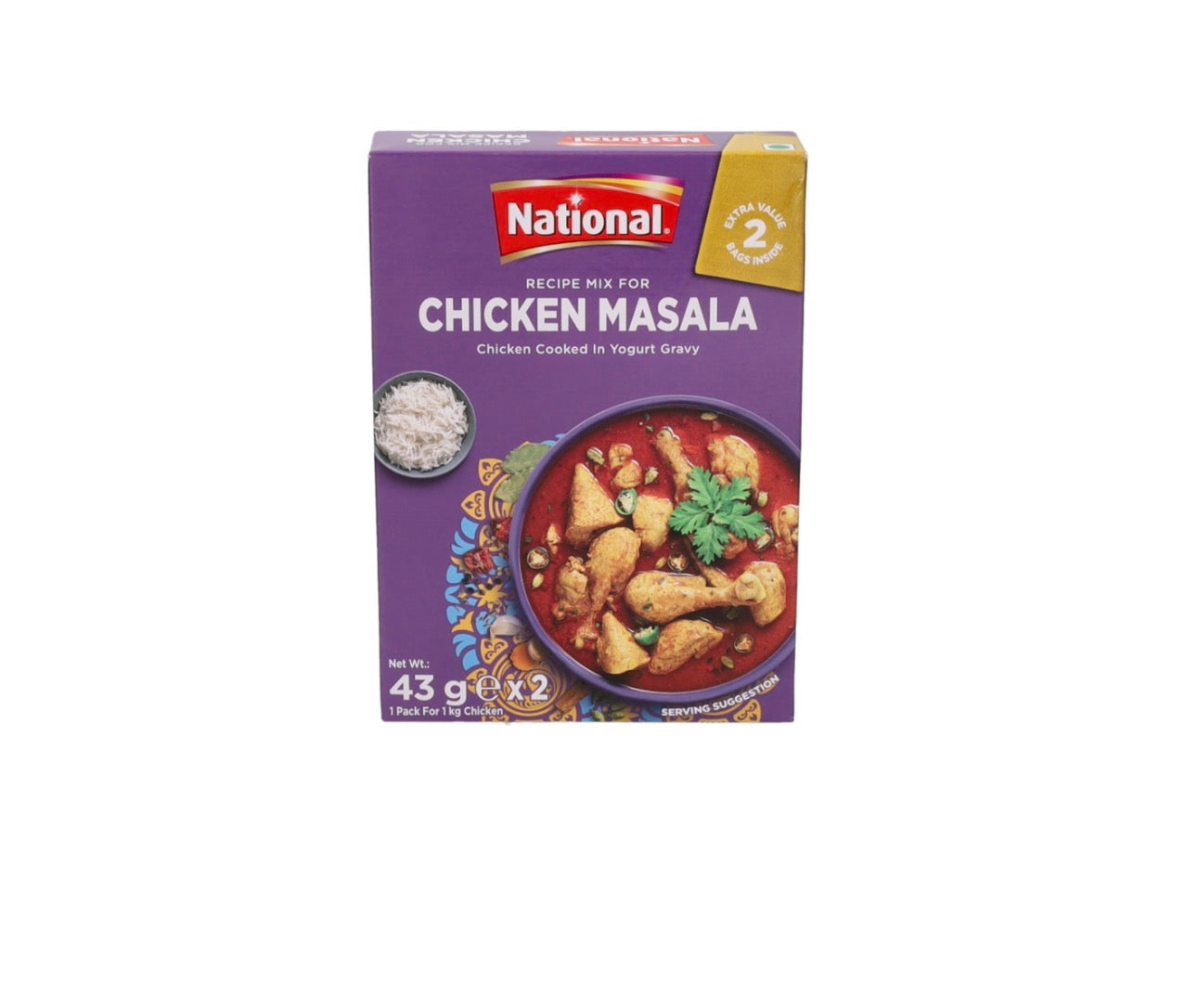 National Chicken Masala Mix 86 gr