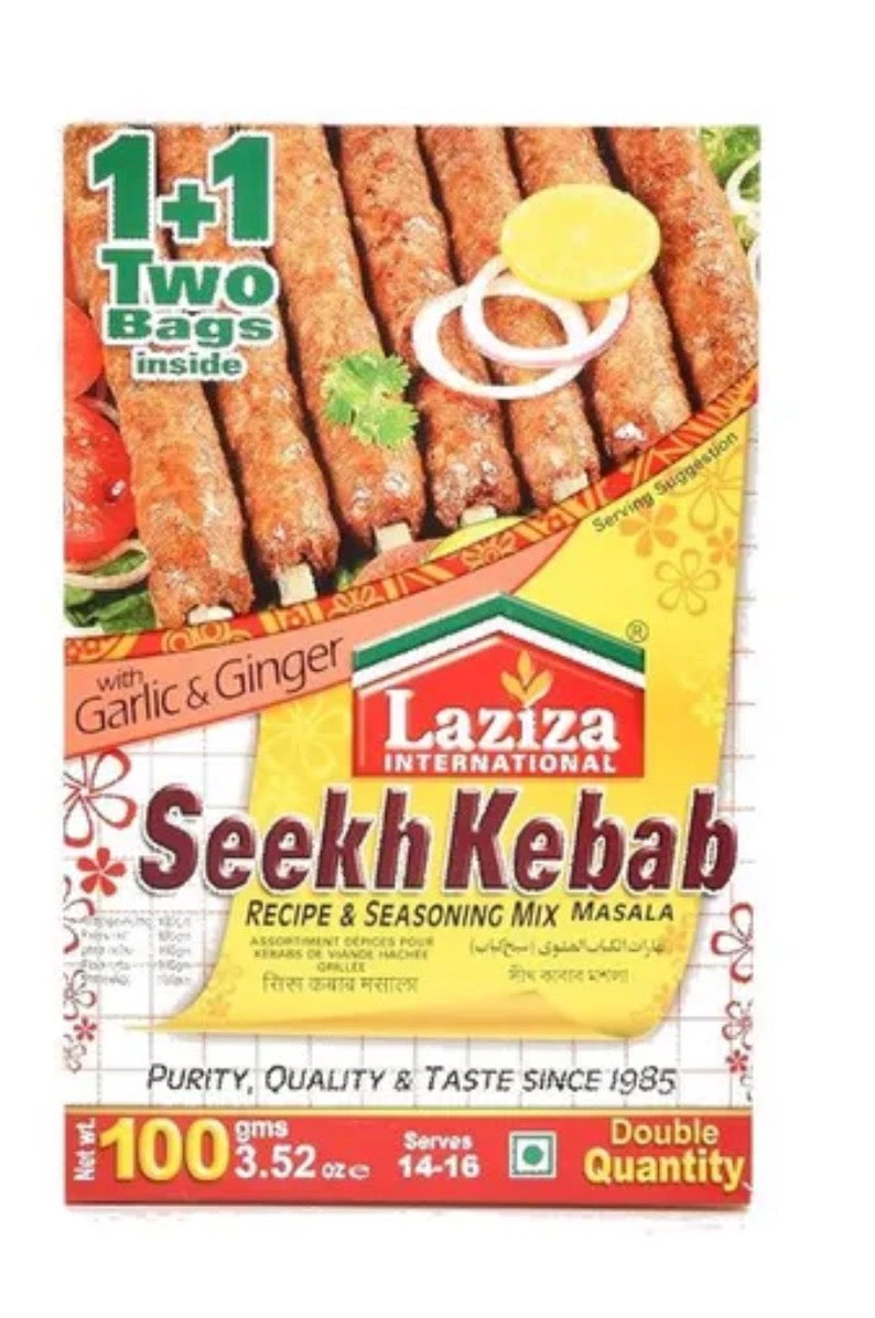 Laziza Seekh Kebab Masala 100 gr