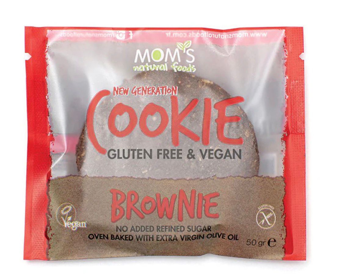 Mom's Natural Foods  BROWNIE GLUTEN FREE COOKIE