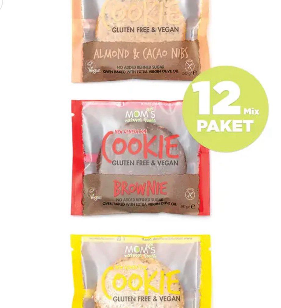 Mom's Natural Foods  6 Pieces of Gluten Free Lemon Cookies