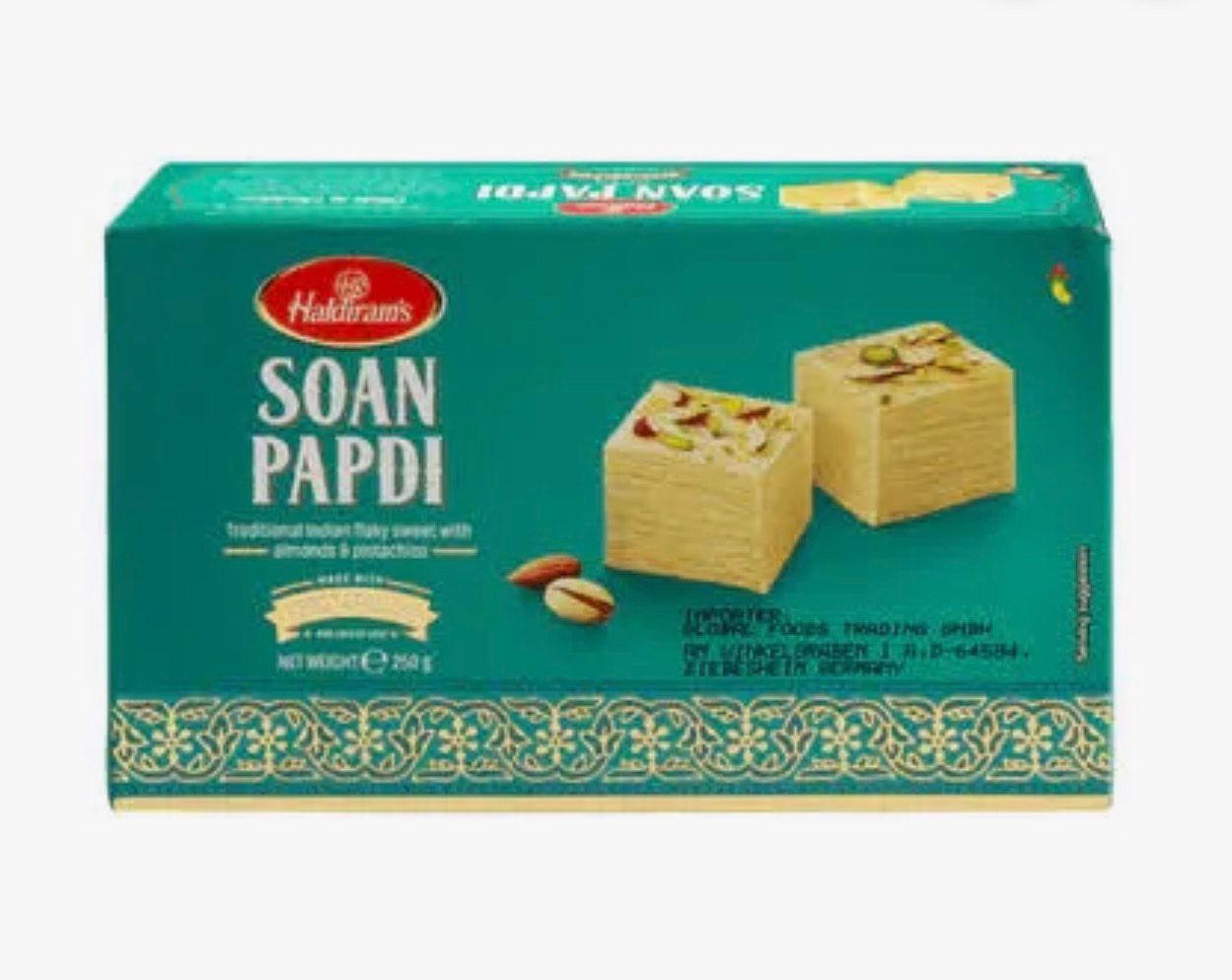 Haldiram's - Soan Papdi Vegan (Vegetable Oil) 500g