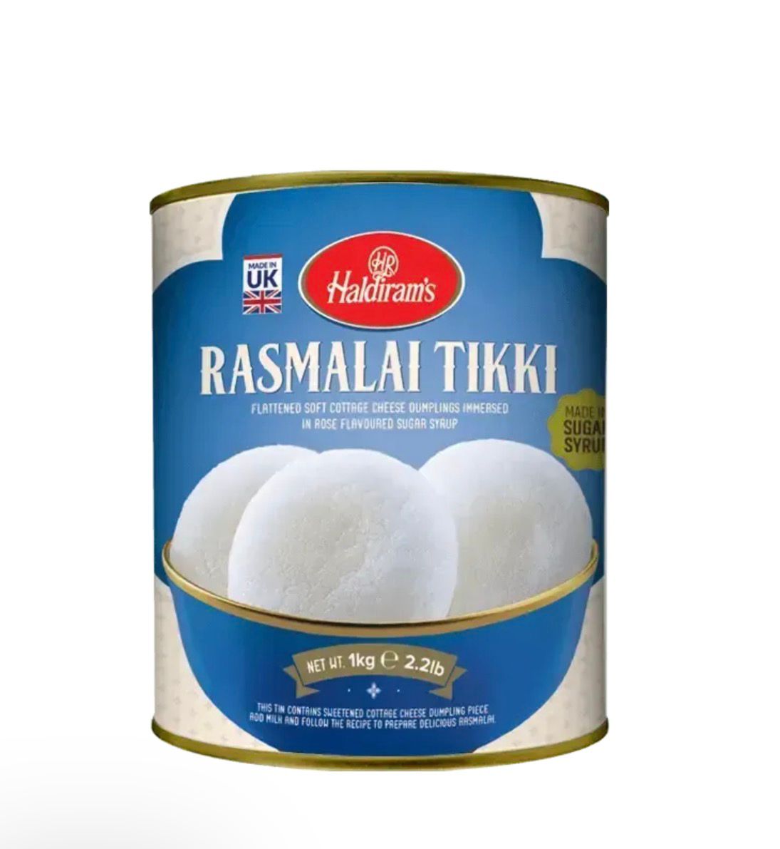 Haldiram's  Rasmalai Tikki 1Kg