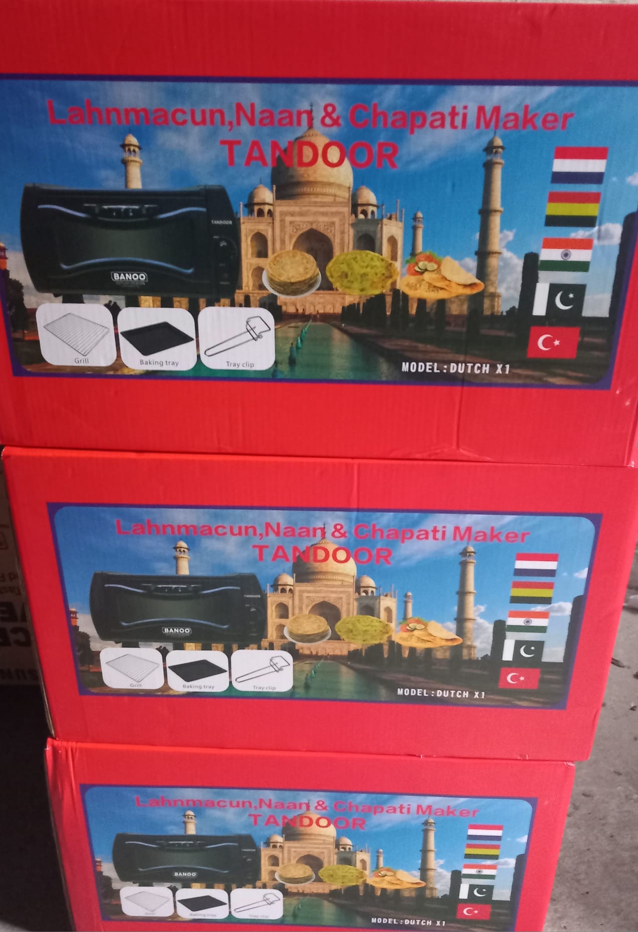 Tandoor – Lahnmacun, Naan & Chapati Maker (BANOO Model: Dutch X1)