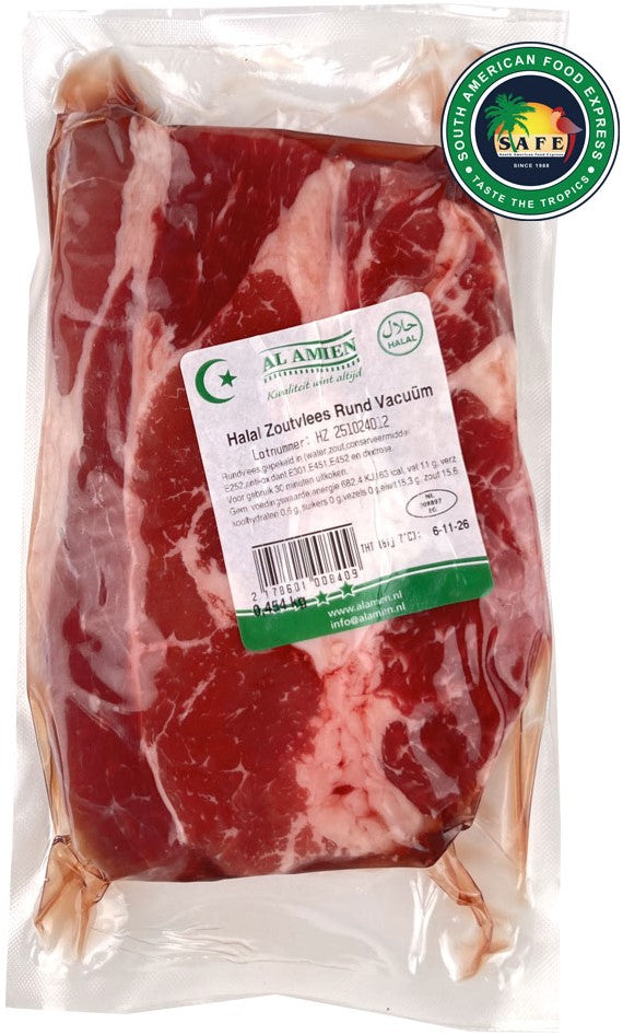 Halal Zoutvlees Rund 1kg