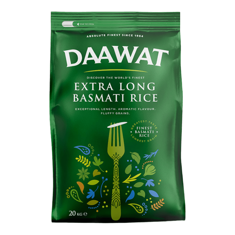 Daawat Green Basmati Extra Long Rice 1 kg