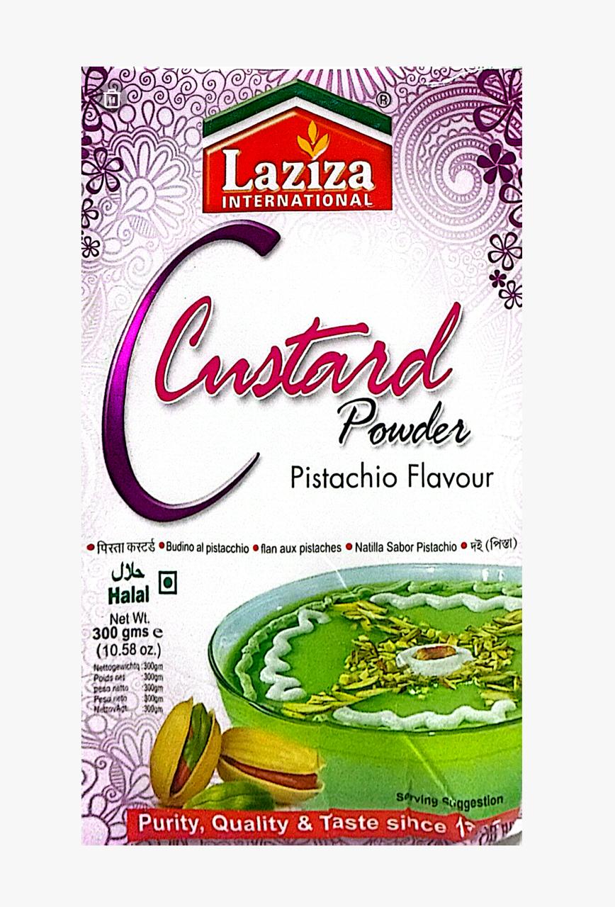 Laziza Custard pistachio flavour 300g