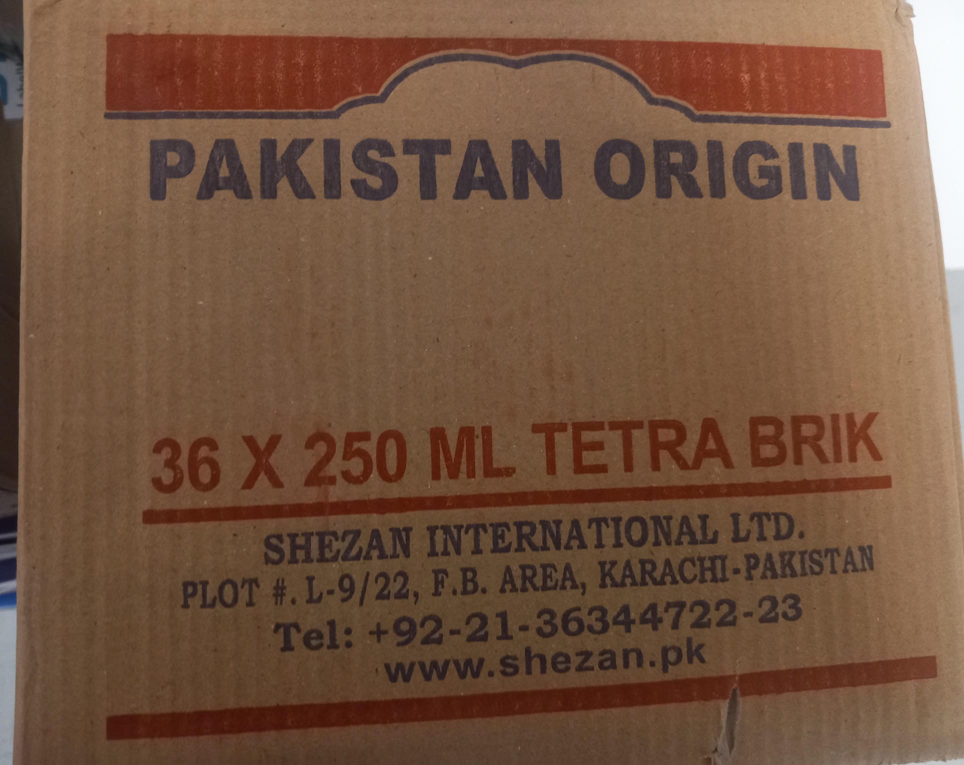 Shezan Whole Cotton – 36 x 250ml Tetra Brik Box (Pakistan Origin)
